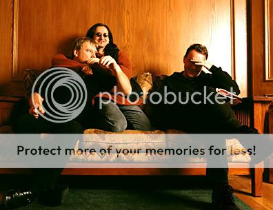 Alex Lifeson (guitar), Geddy Lee (bass/vocals) and Neil Peart (drums)